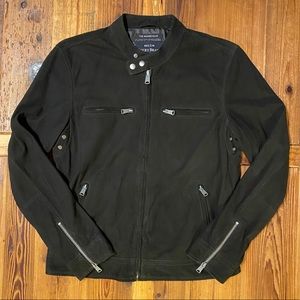 Black Suede Leather Jacket